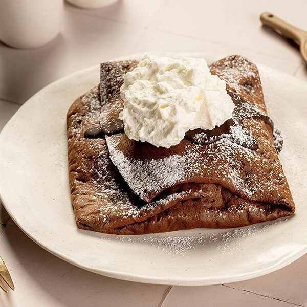 Clătite cu 2 cupe înghețată